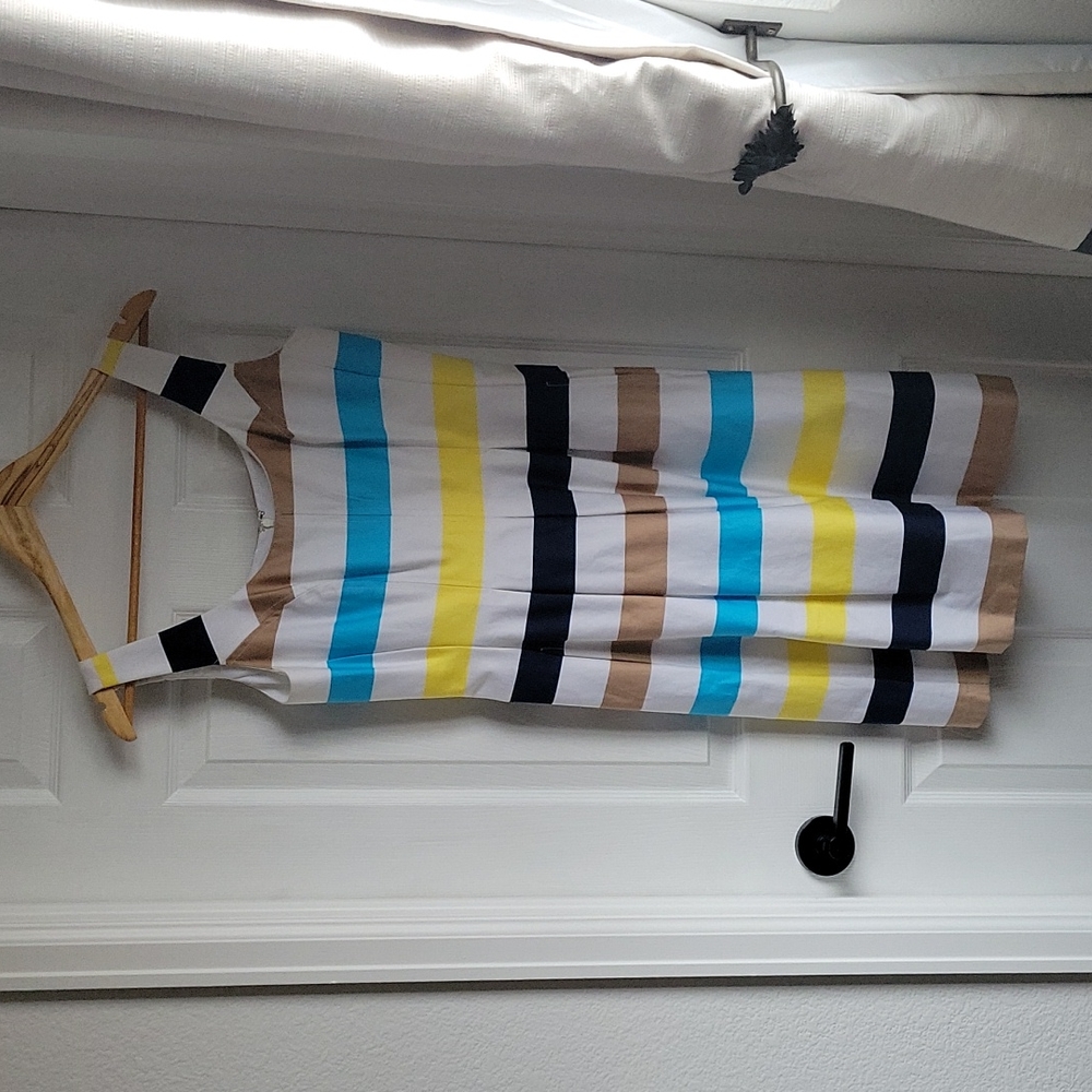 Nine West Stripped Tea Dress